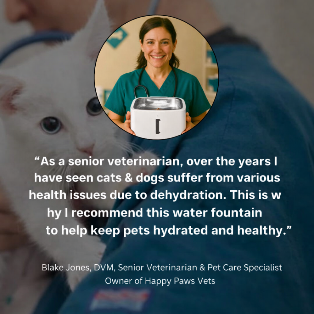 Pet Drinking Water Bowl with Floating Design - Non-Wetting, Non-Skid, Large Capacity